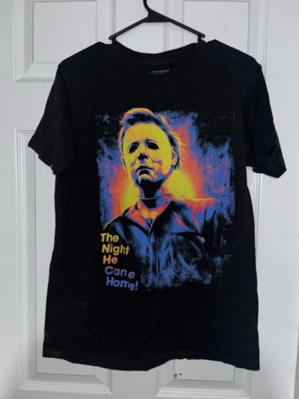 Halloween Micheal Myers Tshirt Mens Size medium - 0454
